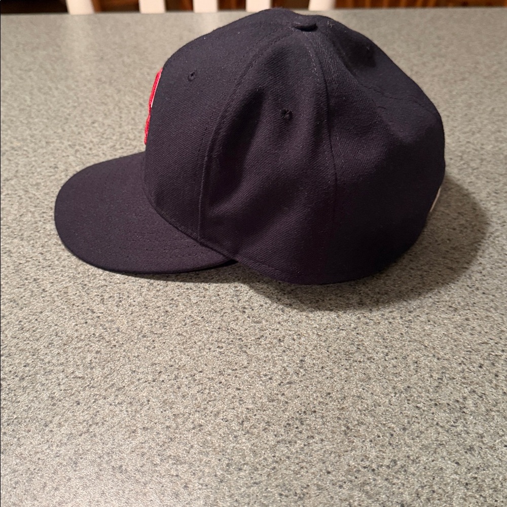 59FIFTY Boston Red Socks Authentic Collection Navy Baseball Cap Brim - Picture 2 of 7